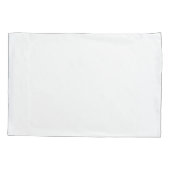 Create Your Own white Kissenbezug (Rückseite)