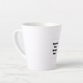 Create Your Own white  Milchtasse (Linke Ecke)