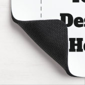 Create Your Own white  Mousepad (Ecke)