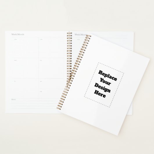 Create Your Own white  Planer (Anzeige)