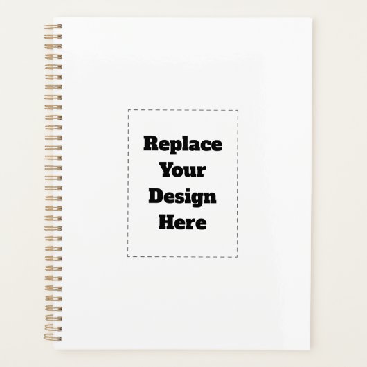 Create Your Own white  Planer (Vorderseite)