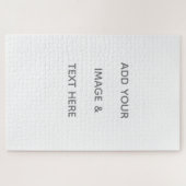 Create Your Own white  Puzzle (Horizontal)