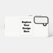 Create Your Own white  Samsung Galaxy Hülle (Rückseite (Horizontal))