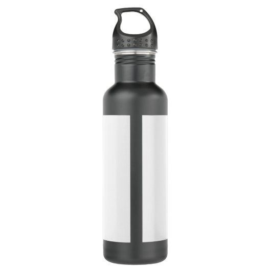 Create Your Own white  Save The Date Edelstahlflasche (Rückseite)