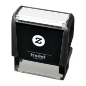 Create Your Own white Self Inking Rubber Stamp Permastempel (Produkt)