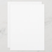 Create Your Own white simple Feiertagskarte (Vorne/Hinten)