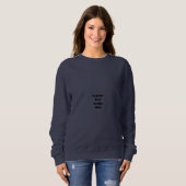 Create Your Own white  Sweatshirt (Vorne ganz)