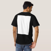 Create Your Own white T-Shirt (Schwarz voll)