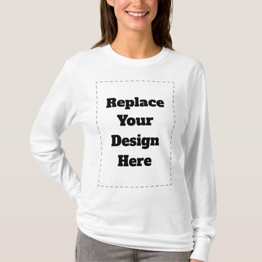 Create Your Own white  T-Shirt (Vorderseite)