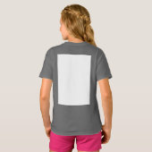 Create Your Own white T-Shirt (Schwarz voll)