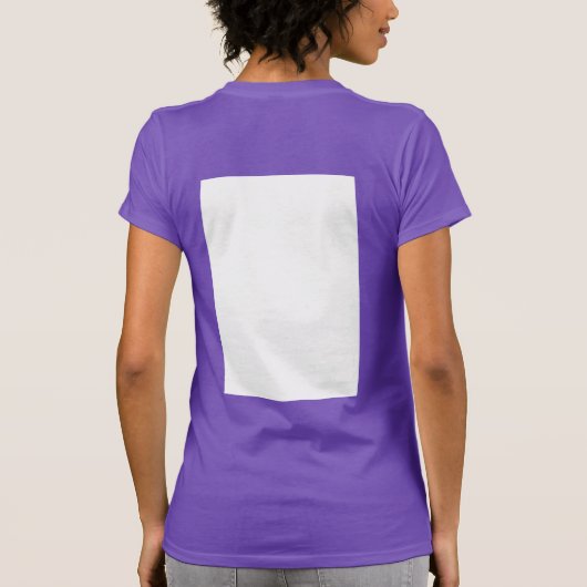 Create Your Own white  T-Shirt (Rückseite)