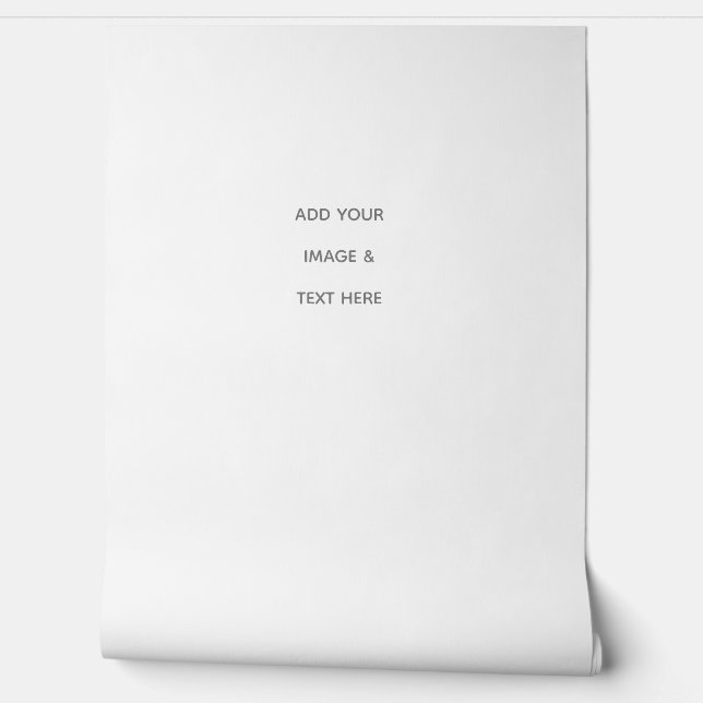 Create Your Own white  Tapete (Abrollen)