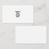 Create Your Own white  Terminkarte (Vorne/Hinten)