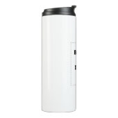 Create Your Own white  Thermosbecher (Nach links gedreht)