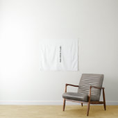 Create Your Own white Wandteppich (Beispiel (Horizontal))