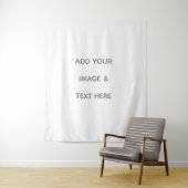 Create Your Own white  Wandteppich (Beispiel)