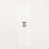 Create Your Own white  Yogamatte (Vorderseite)