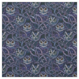 Create Your Own Wintery Knotted Vines Owls Stoff