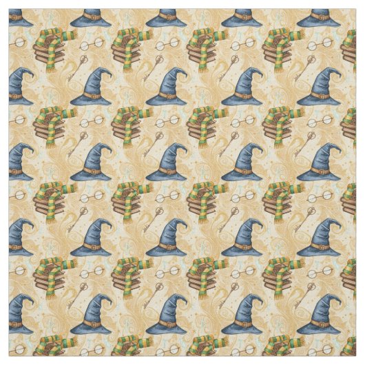 Create Your Own Wizardry Studies Magic Hat Stoff (Muster)