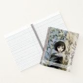 Create Your Own Young Hedge Witch Botanical Notizblock (Innenseite)