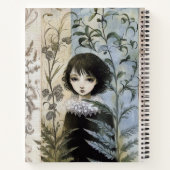 Create Your Own Young Hedge Witch Botanical Notizblock (Rückseite)