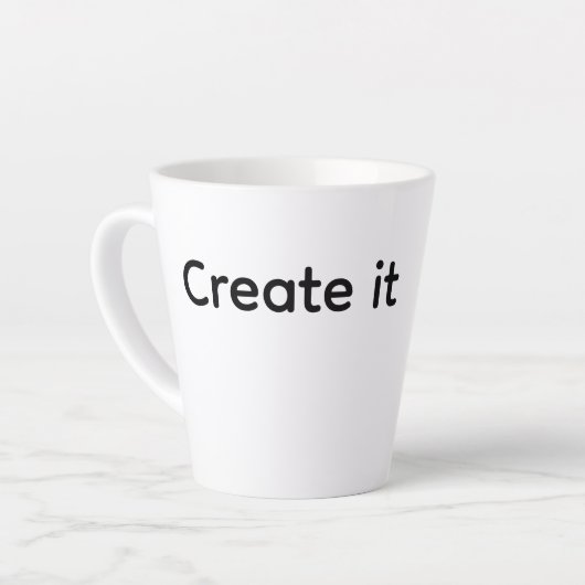 Create Your Promotional Mug Giveaway Milchtasse (Linke Ecke)