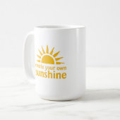 Create Your Sunshine Mug  Kaffeetasse (Vorderseite Links)