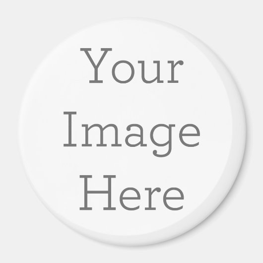 Groß, 7,6 cm Kreis Magnet (Vorne)