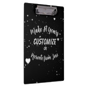 Create Yr Own Modern Brand Pro clipboard Klemmbrett (Rechts)