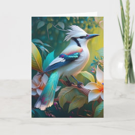 Created Aquamarin Winged Jay Karte