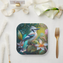 Created Aquamarin Winged Jay