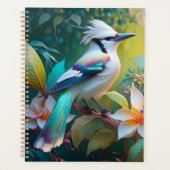 Created Aquamarin Winged Jay Planer (Vorderseite)