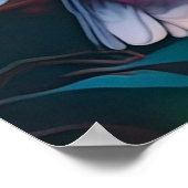 Created Aquamarin Winged Jay Poster (Ecke)