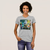 Created Aquamarin Winged Jay T-Shirt (Vorne ganz)