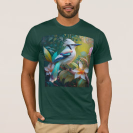 Created Aquamarin Winged Jay T-Shirt