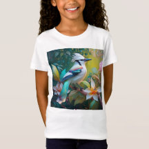 Created Aquamarin Winged Jay
