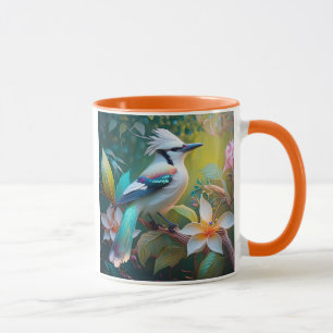 Created Aquamarin Winged Jay Tasse