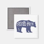Created Butte Colorado Bear Magnet (Vorderseite/Rückseite)