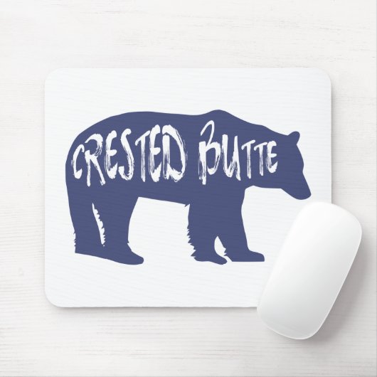Created Butte Colorado Bear Mousepad (Mit Mouse)