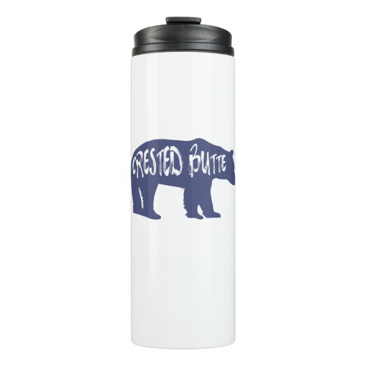 Created Butte Colorado Bear Thermosbecher (Vorderseite)