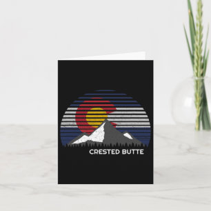 Created Butte Colorado Flag Karte