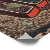 Created Butte, Colorado - Große Buchstabenszenen Poster (Ecke)