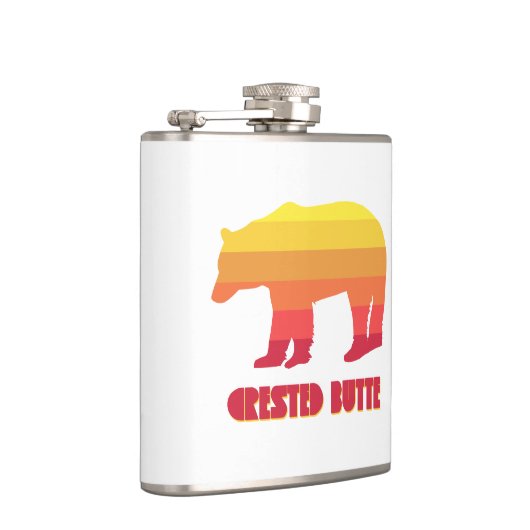 Created Butte Colorado Rainbow Bear Flachmann (Rechts)