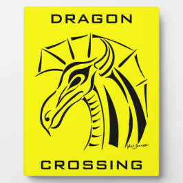 Created Dragon Plaque Fotoplatte