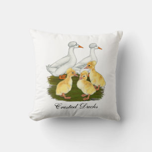 Created Duck Family Kissen