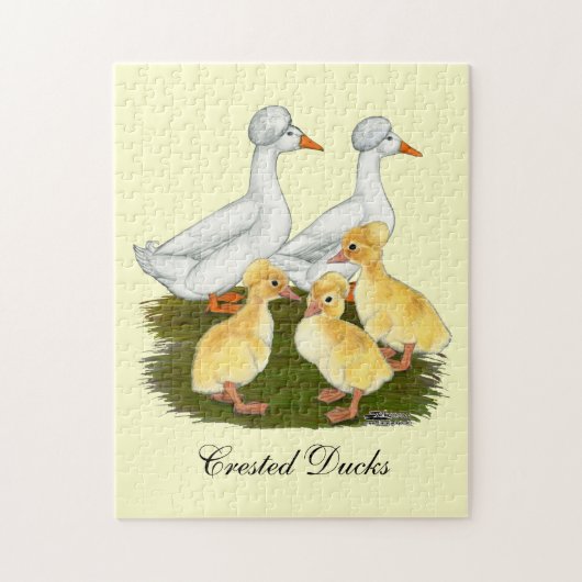 Created Duck Family Puzzle (Vertikal)