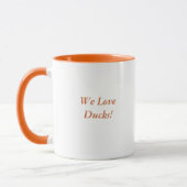 Created Duck Family Tasse (Links)