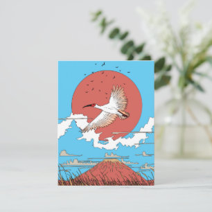 Created Ibis in Flight RSVP Karte