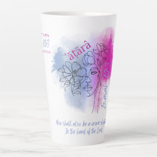 Created to Be a Crown (Isaiah 62:3) Latte Mug Milchtasse