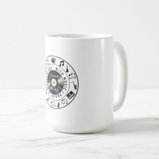 Created to Worship Kaffeetasse (VorderseiteRechts)